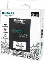 حافظه اس اس دی کینگ مکس SMV ظرفیت 240 گیگابایت ا Kingmax SMV 2.5 inch SATA III SSD Drive - 240GB - Image 4