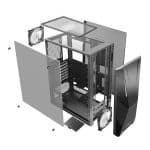 کیس گیمینگ گرین ARIA ا GREEN ARIA Mid Tower ARGB Case - Image 4