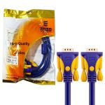 کابل VGA 9+3 طول 1.5 متری برند ENZO ا VGA 3+9 High Definition Cable Purple ENZO