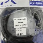 کابل VGA پاورلینک 3+4 (3 متری)
